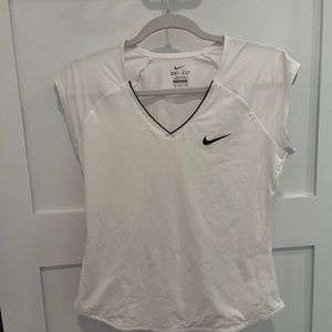 NIKE white Dri-Fit tee